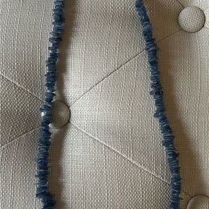 Genuine Kyanite Beaded Necklace